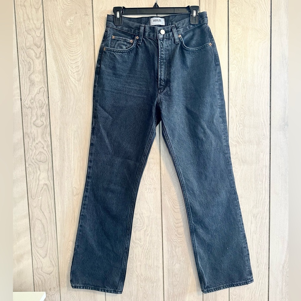 Agolde Vintage High Rise Boot Cut Jeans
